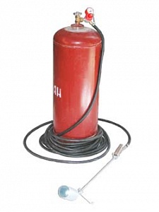 Кровельная газовая горелка в комплекте (горелка, редуктор, шланг, баллон)